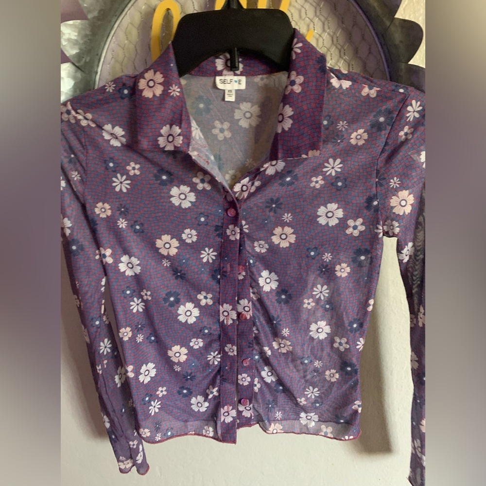 Sheer shirt